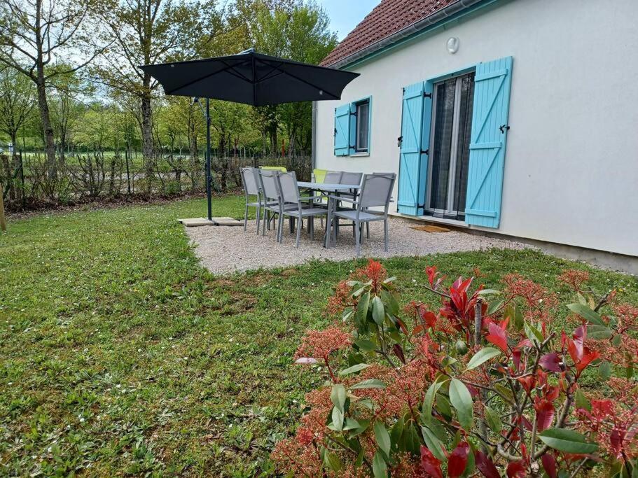 La Maison Bleu Du Lac De Celine Giffaumont-Champaubert Extérieur photo